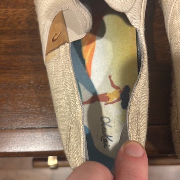 BUNDLE OF 3** OluKai Black and Blue Espadrilles Slip-On Shoes - Picture 4 of 6